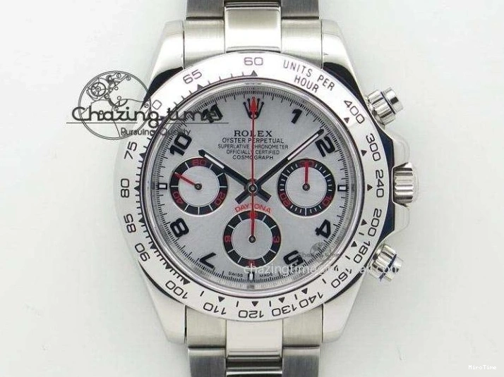MiroTime 0901 Daytona 116518 VSF 1:1 Best Edition 904L Steel YG Dial on Oysterflex Strap DD Sustainable 1003